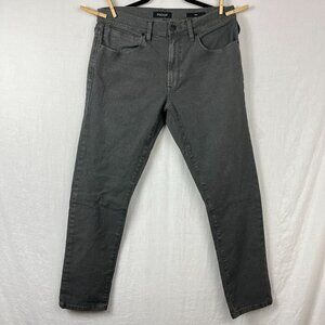 Proof Slim Tapered Jeans Mens 32x29 Actual Size Grey Skater Stretch Skinny Punk